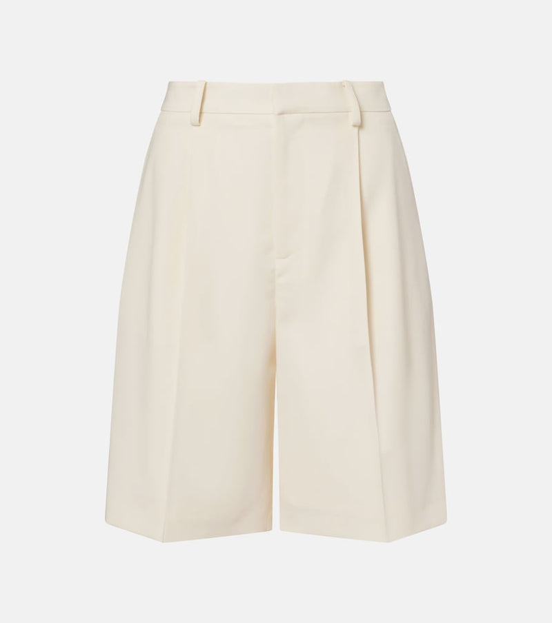 Ralph Lauren Collection Minetta wool gabardine Bermuda shorts