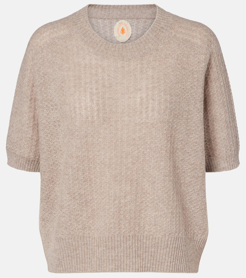 Jardin des Orangers Cashmere sweater in Beige