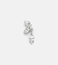 Maria Tash 18kt white gold earring with diamonds
