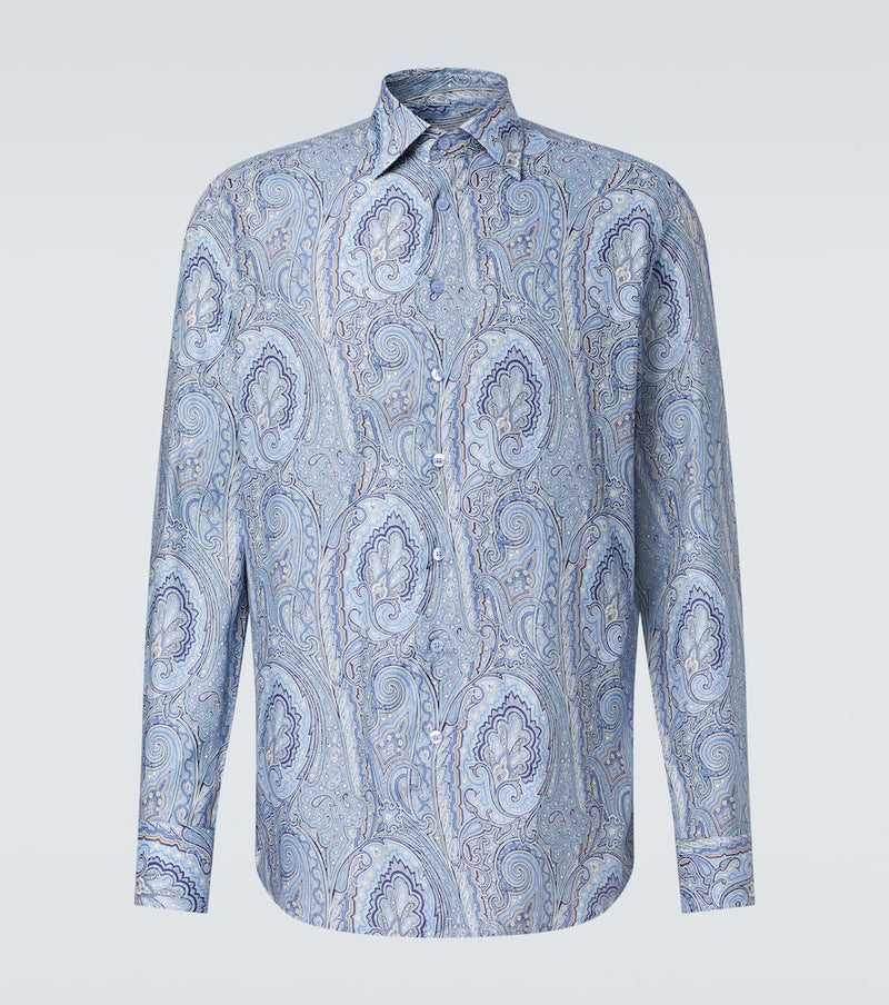 Etro Paisley cotton shirt