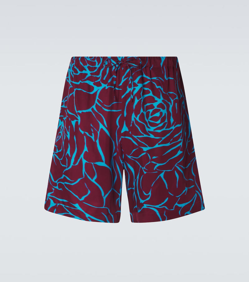Dries Van Noten Floral shorts