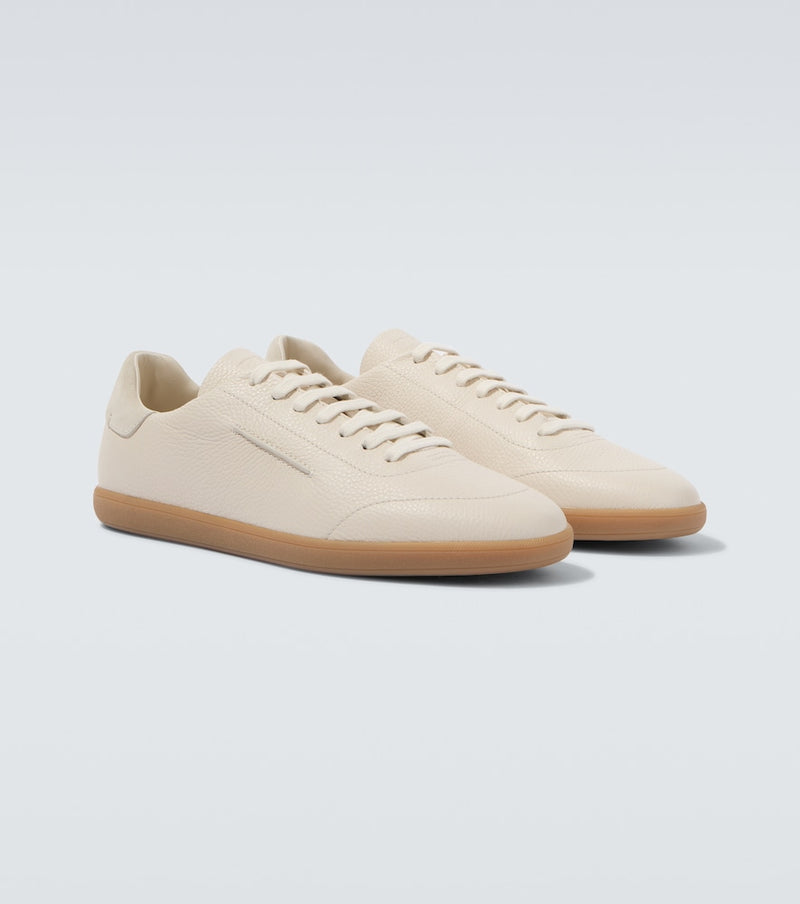 Zegna 232 leather sneakers