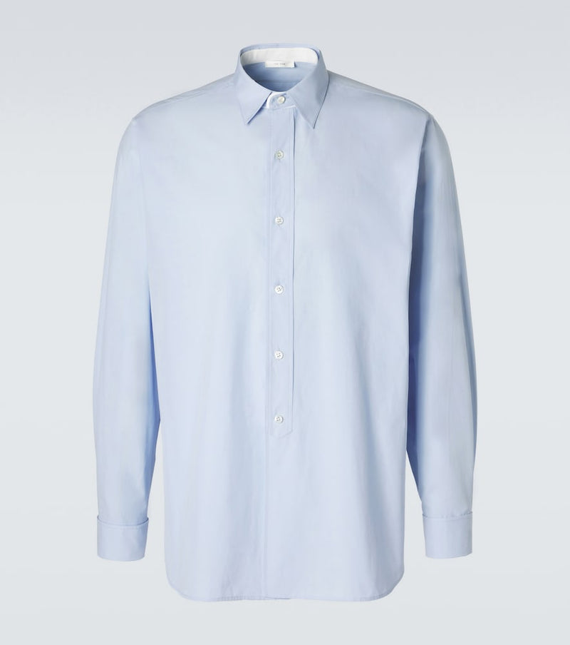 The Row Melchior cotton poplin shirt