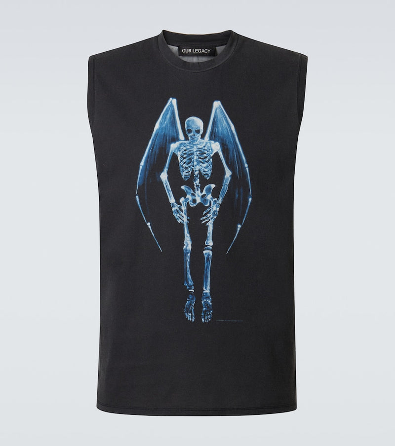 Our Legacy Breathe printed cotton tank top