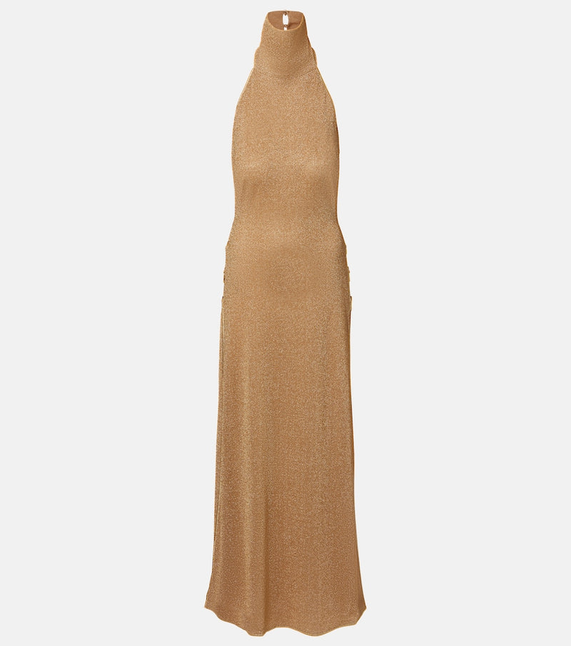Oseree Lumiere Ring turtleneck dress