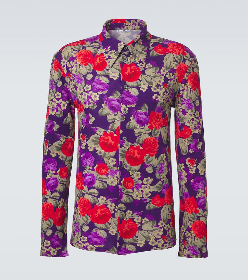 Acne Studios Floral shirt