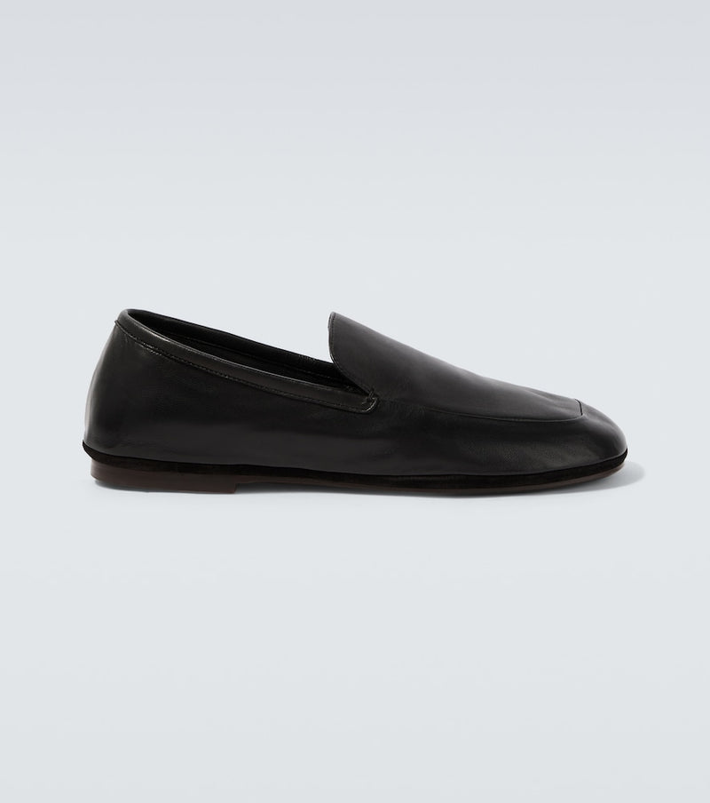 Lemaire Outdoor leather slip-on shoes