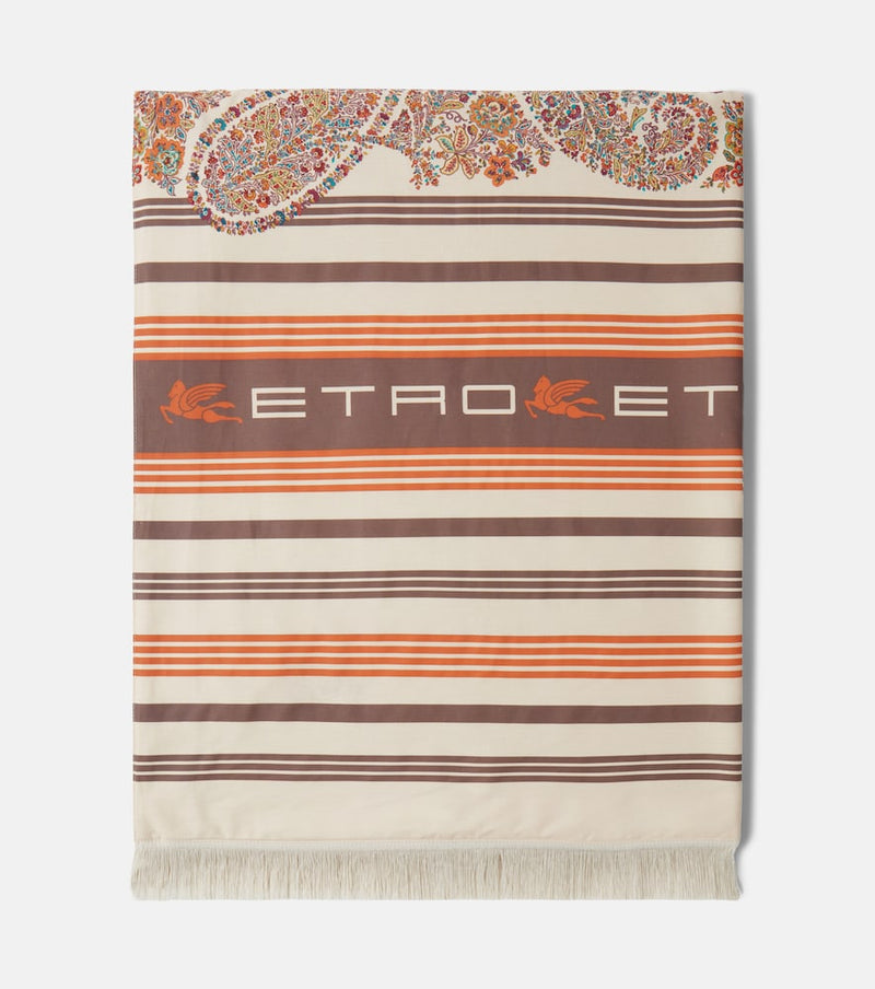 Etro Ischia paisley cotton beach towel