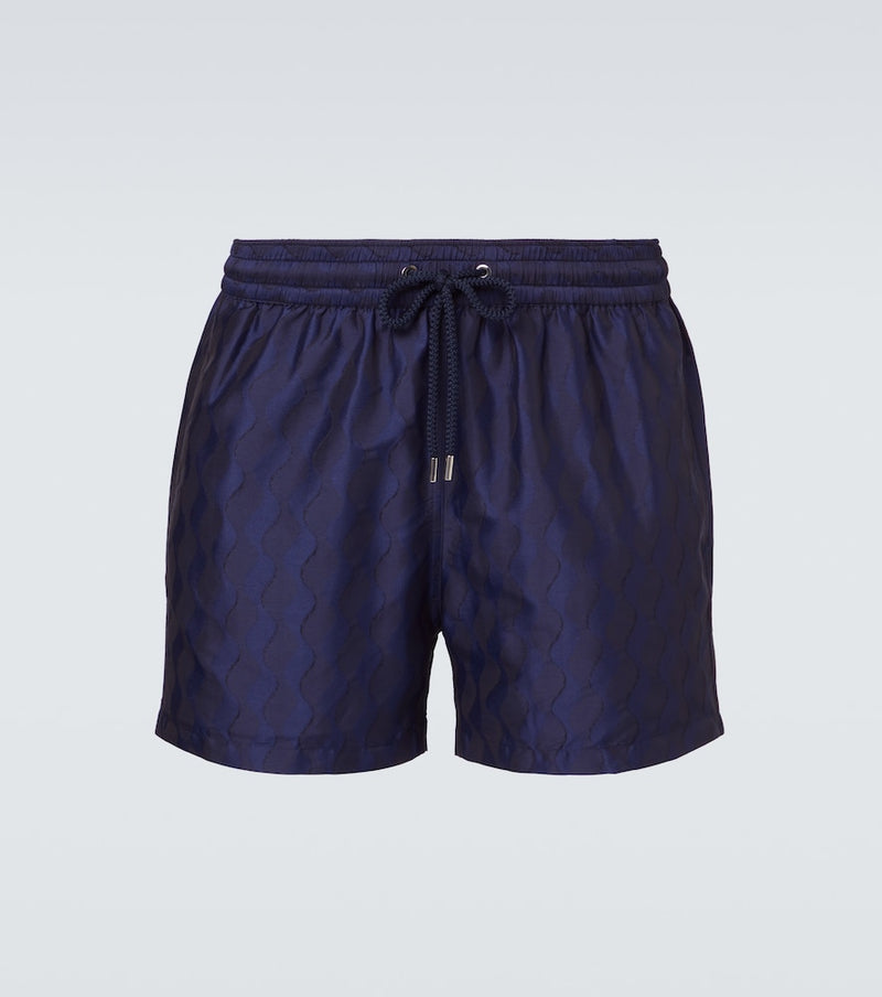 Frescobol Carioca Rio jacquard swim trunks