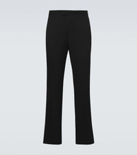 Burberry Wool grain de poudre tuxedo pants
