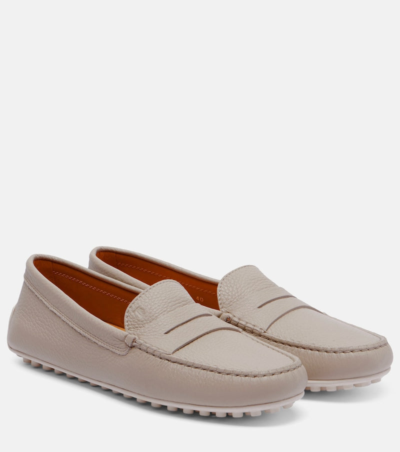 Tod\'s City Gommino leather penny loafers