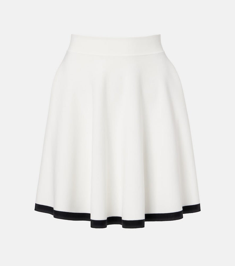 Nina Ricci Cotton-blend miniskirt