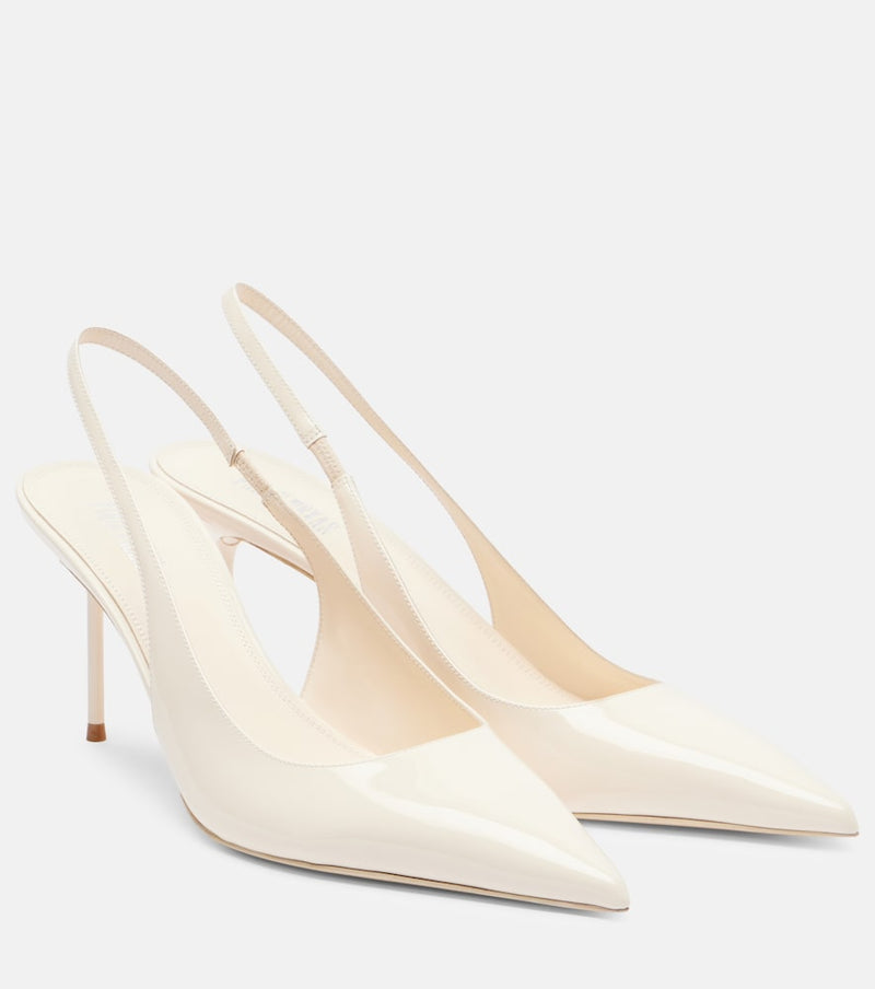 Paris Texas Lidia 70 leather slingback pumps