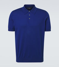 Dunhill Cotton and silk polo shirt