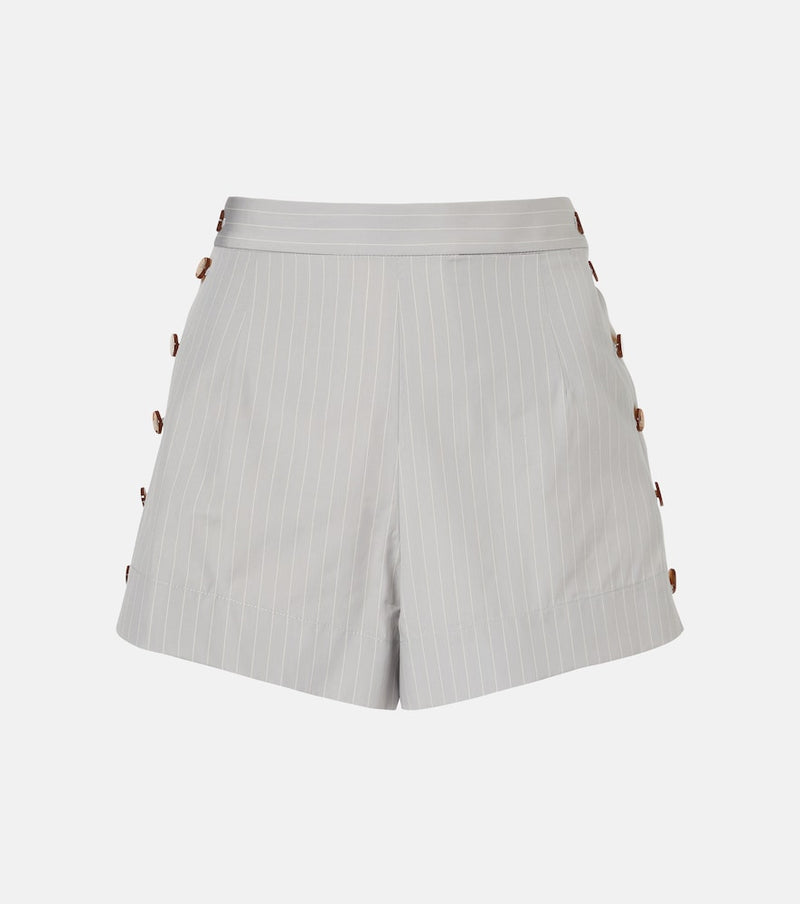 Vivienne Westwood Elle pinstripe cotton shorts