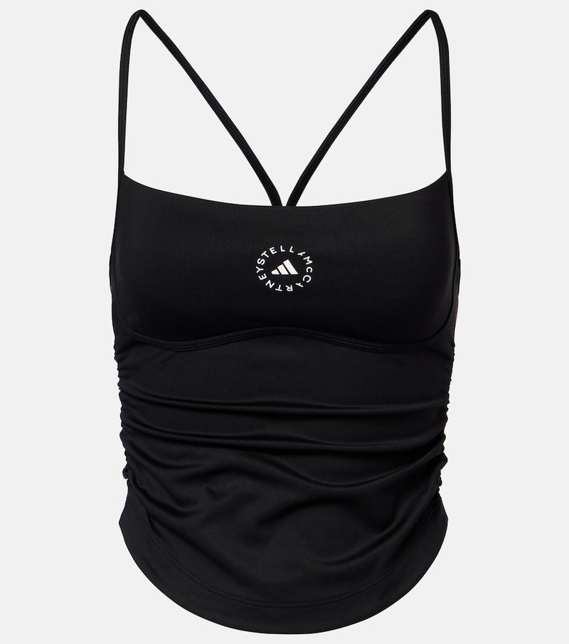 Adidas by Stella McCartney Logo jersey tank top