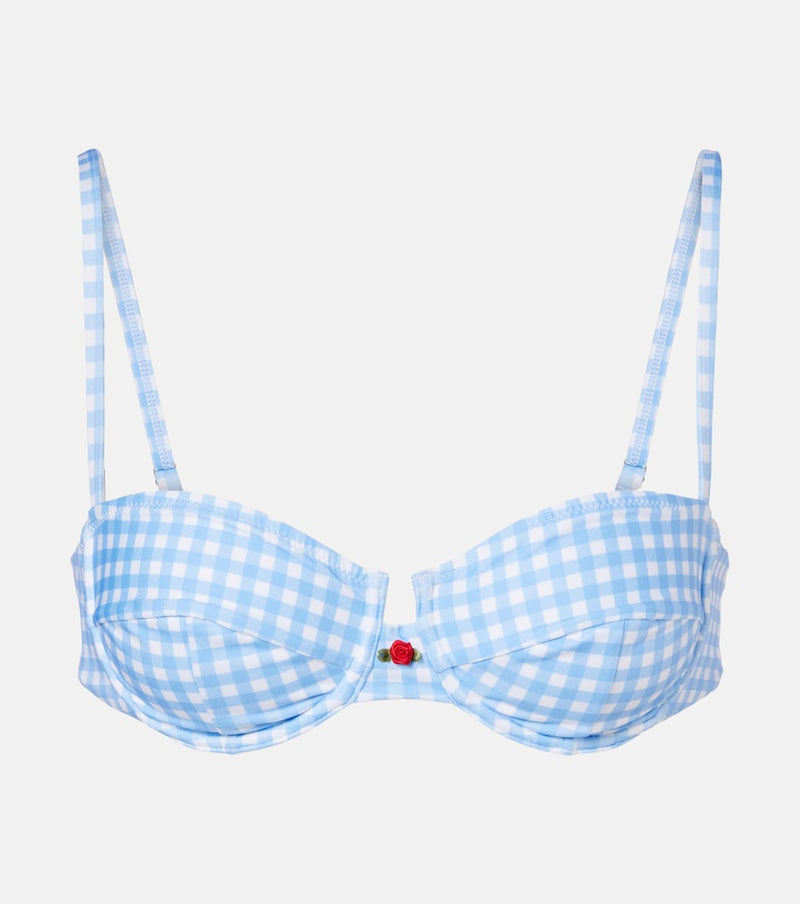 Bananhot Esme gingham bikini top