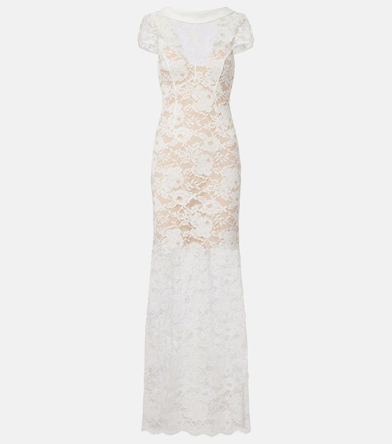 Self-Portrait Lace gown