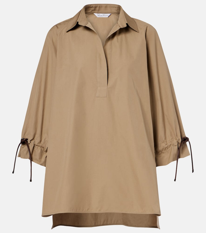 Max Mara Adorni cotton poplin shirt