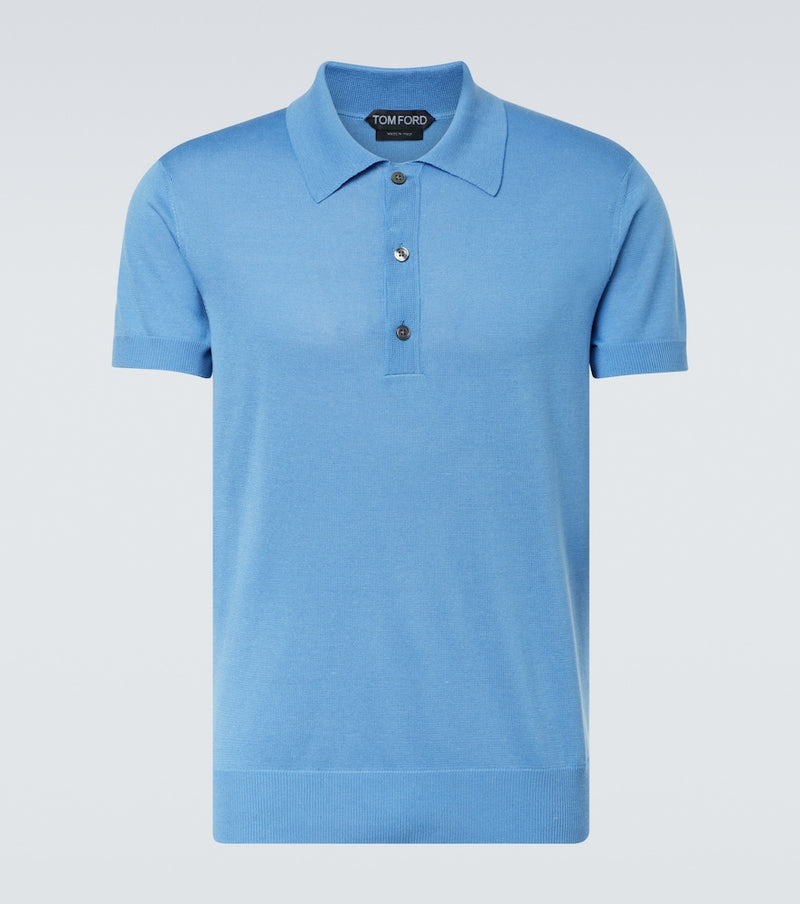 Tom Ford Silk and linen polo sweater