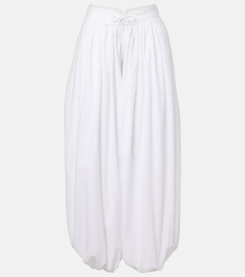 Christopher Esber Cotton poplin balloon pants