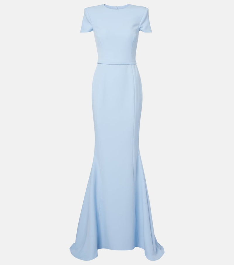 Safiyaa Parker crepe gown