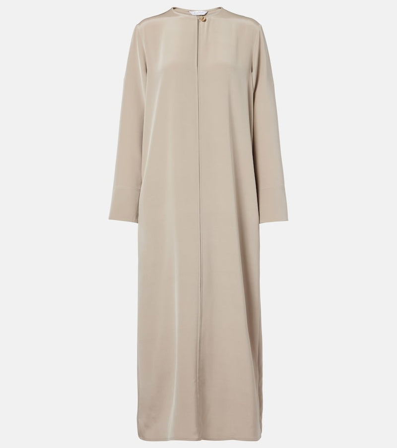 Max Mara Unghia silk-blend midi dress
