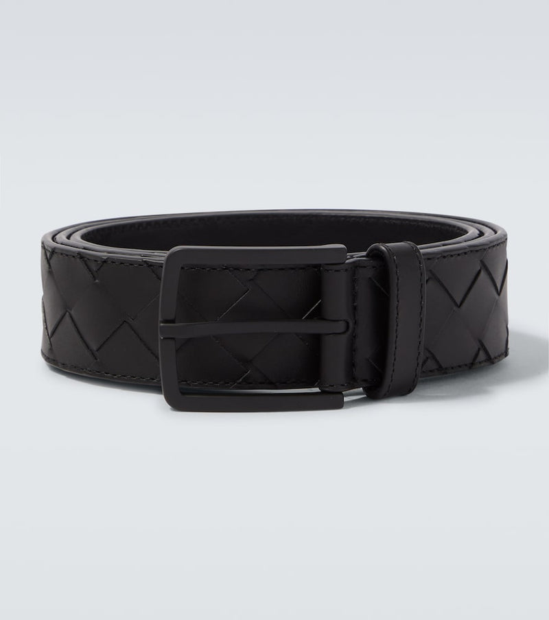 Bottega Veneta Intrecciato leather belt