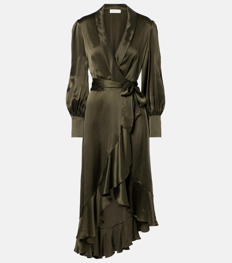 Zimmermann Silk wrap dress