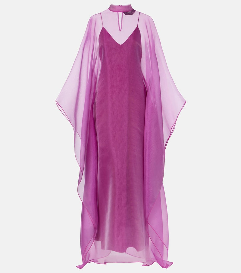 Taller Marmo Sphinx semi-sheer organza gown