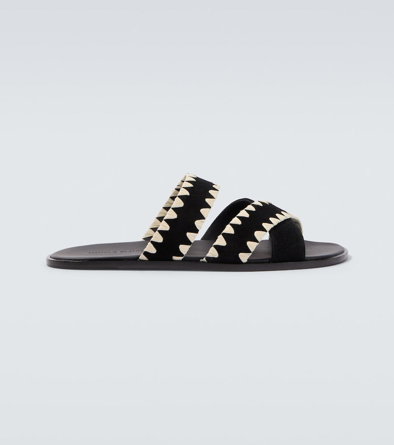 Manolo Blahnik Nello suede sandals