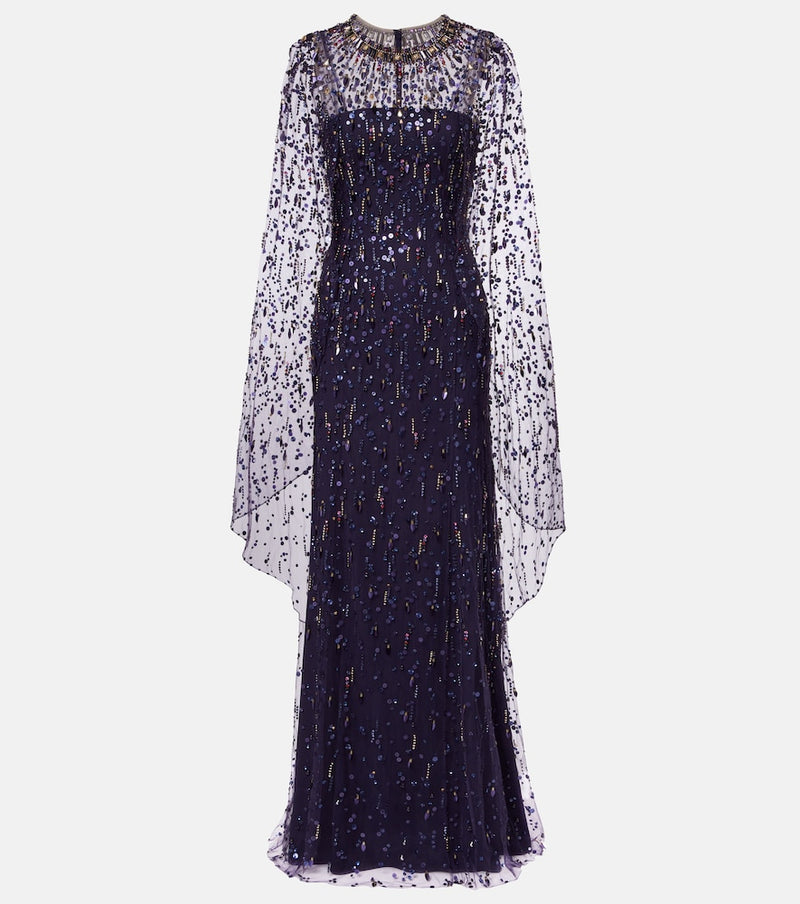 Jenny Packham Hestia embellished gown