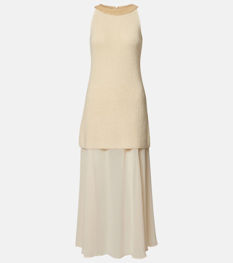 Xu Zhi Knitted midi dress