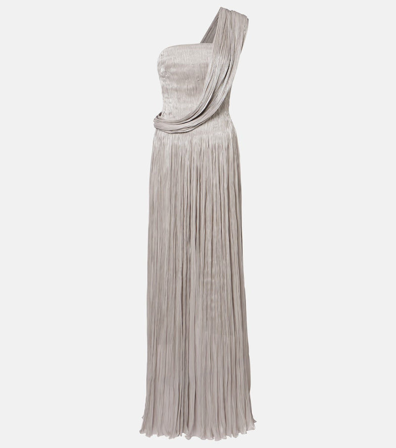 Marmar Halim Pleated bustier gown
