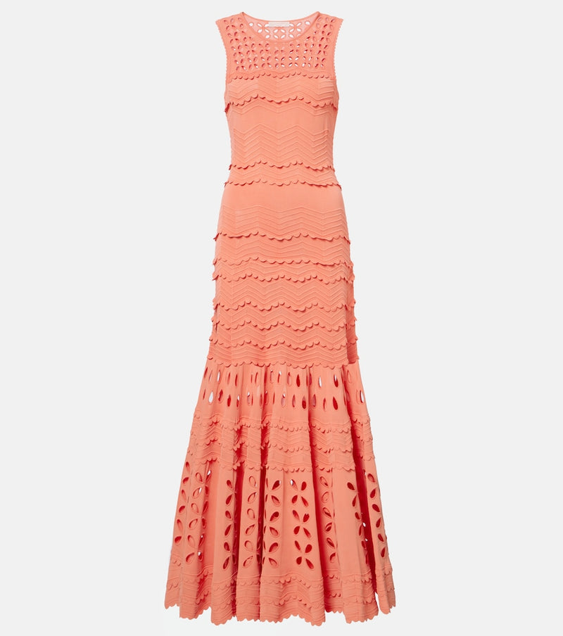 Ulla Johnson Lakshmi broderie anglaise maxi dress