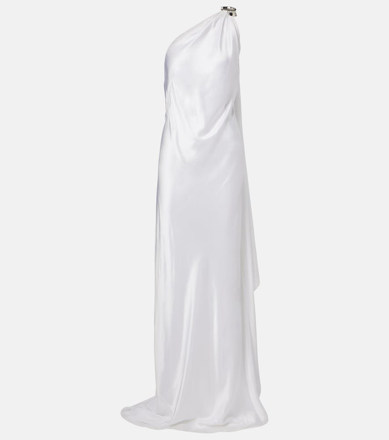 Ralph Lauren Collection Posie one-shoulder satin gown