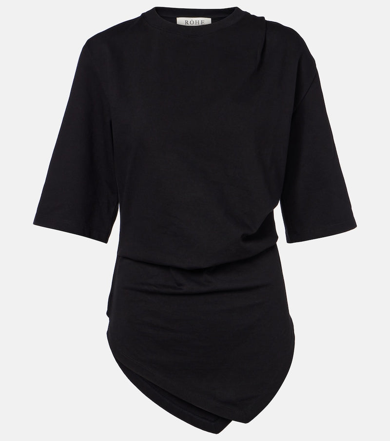 Rohe Gathered cotton T-shirt