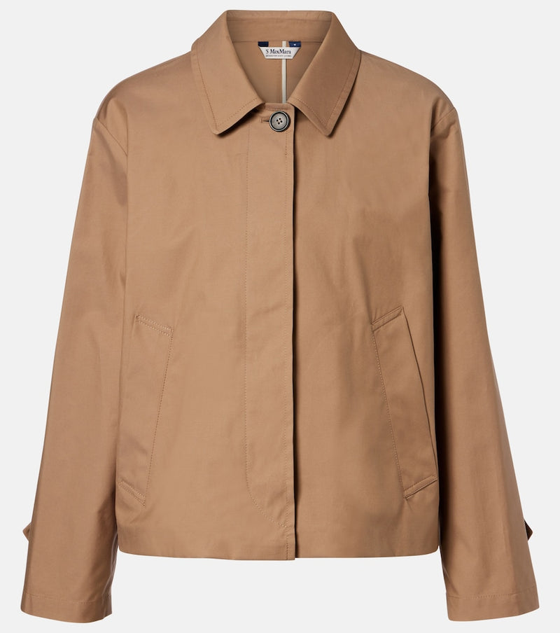 S Max Mara Bambola cotton-blend twill jacket