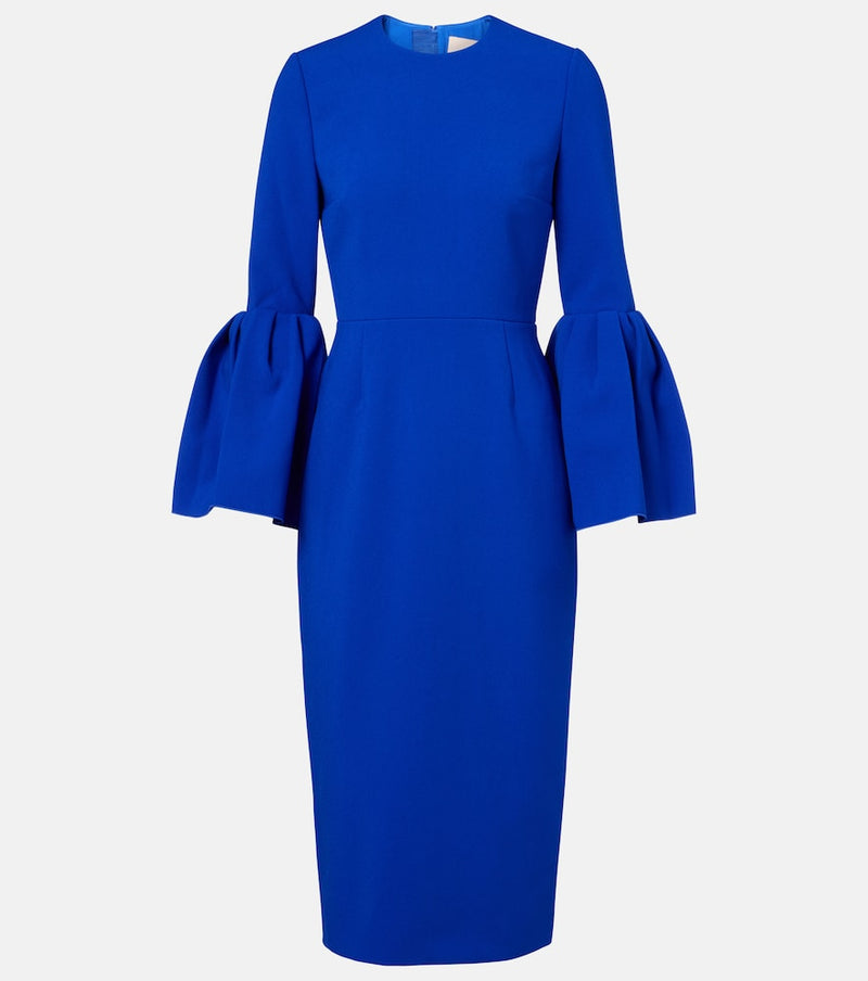 Roksanda Margot crepe midi dress