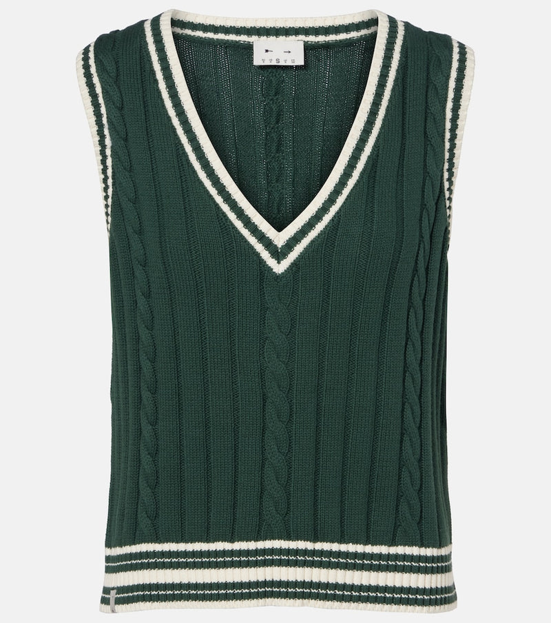 The Upside Santa Fe Julia cotton sweater vest