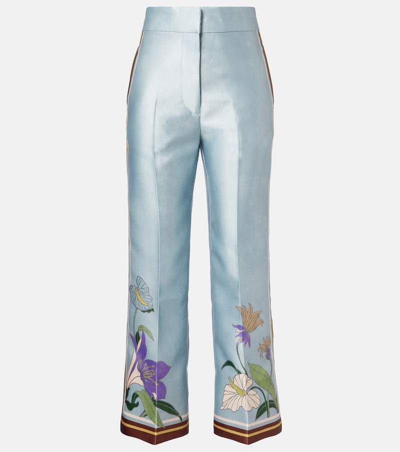 Alemais Alfie floral satin culotte