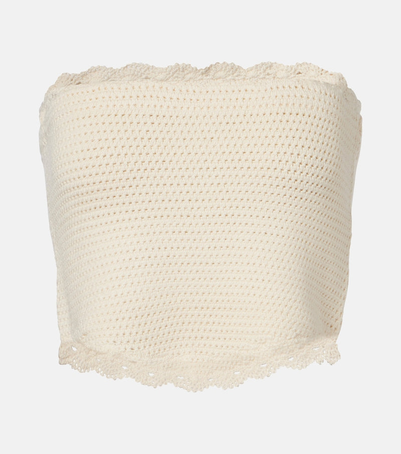 Posse Dylan crochet crop top
