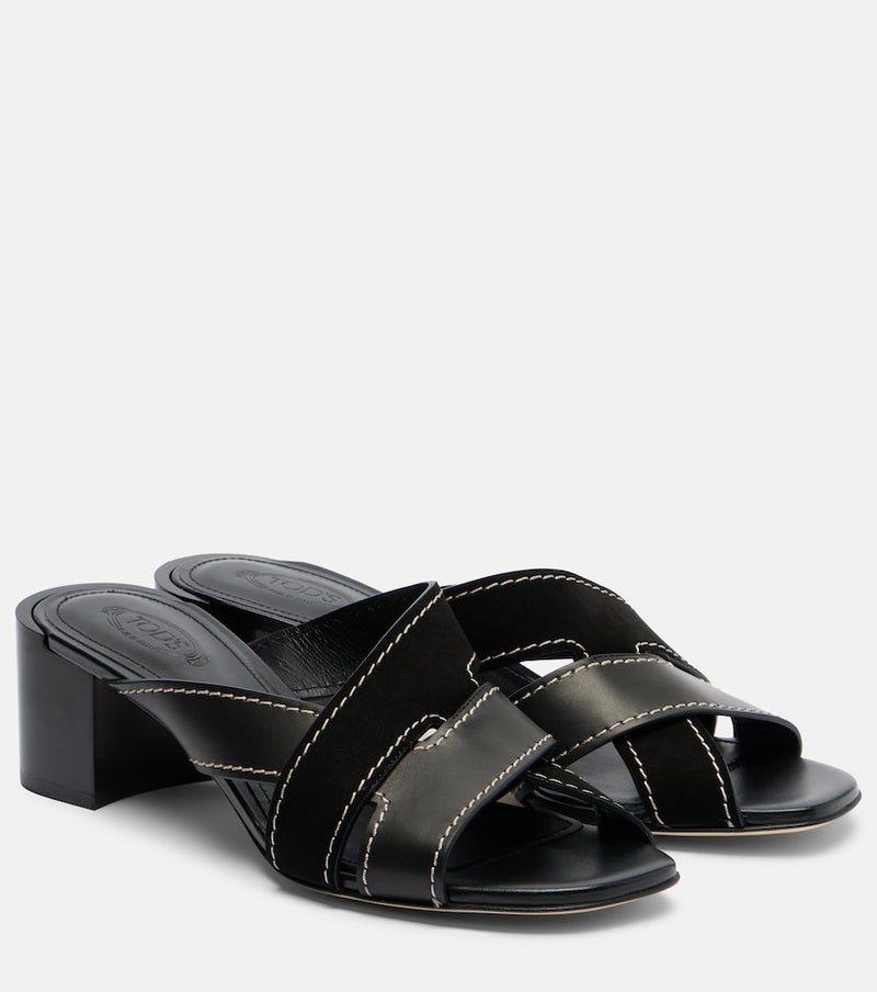 Tod\'s 55 leather mules