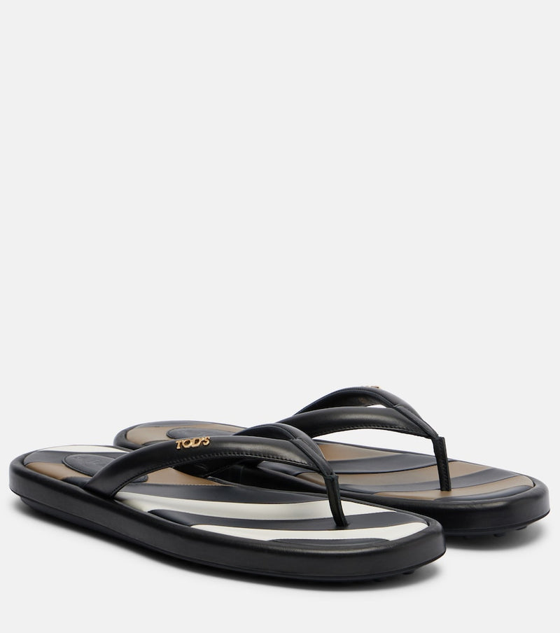 Tod\'s Leather thong sandals