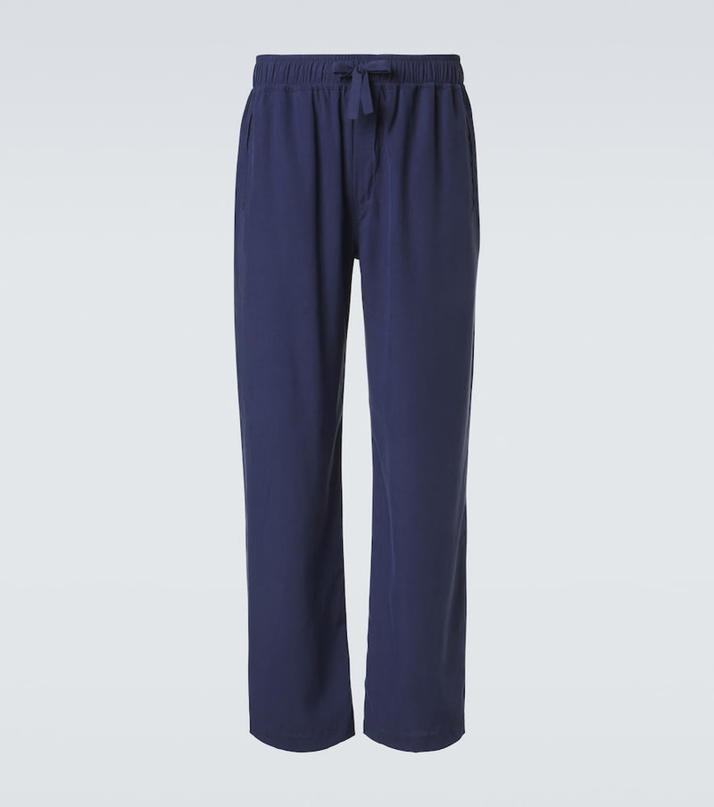 Saman Amel Silk straight pants