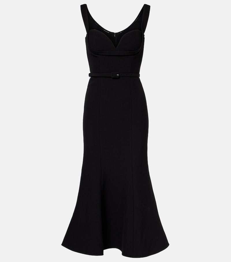 Roland Mouret Belted corset dress