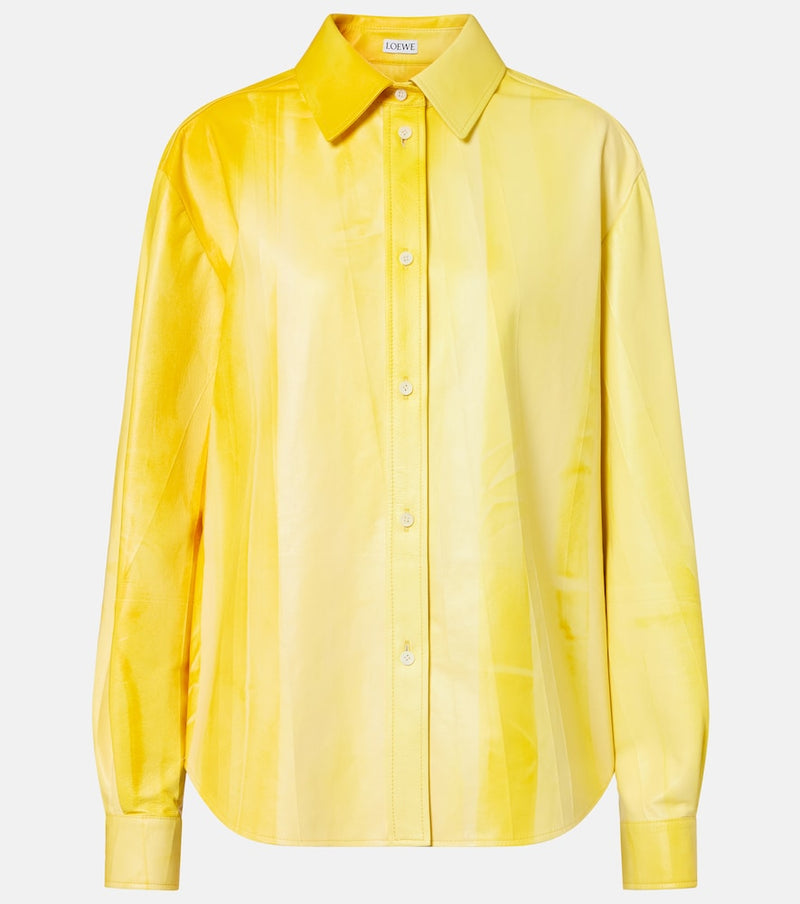 Loewe Leather shirt