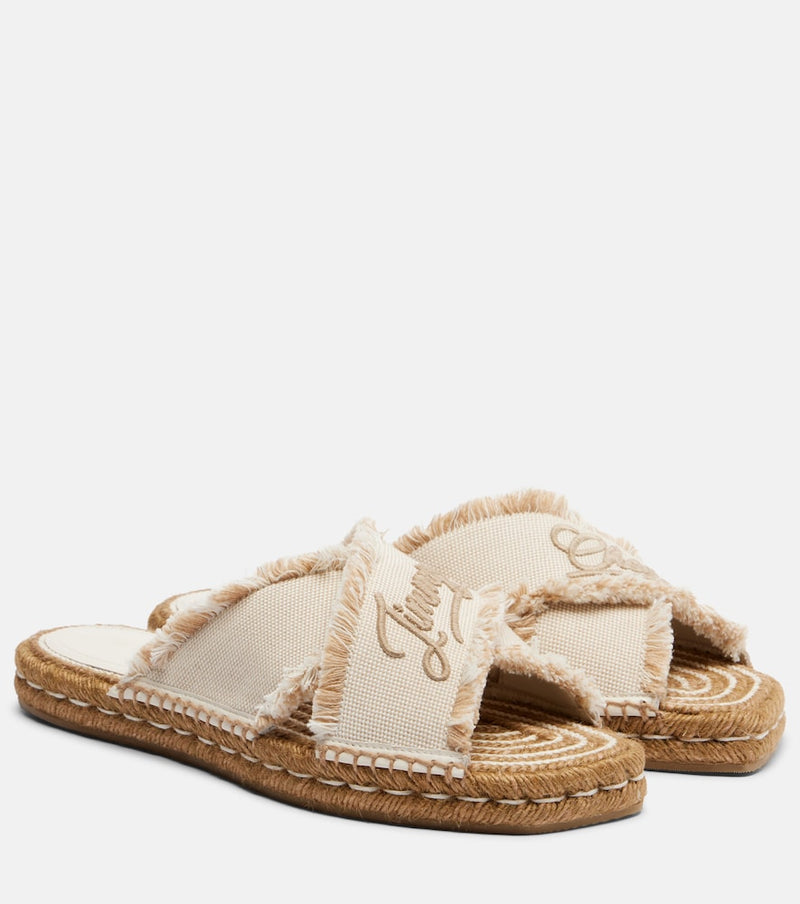 Jimmy Choo Aciel woven espadrille sandals