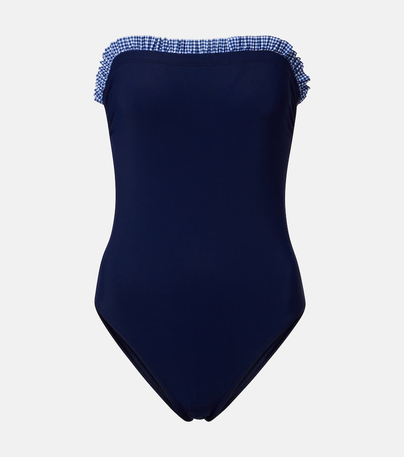 Karla Colletto Bandeau swimsuit