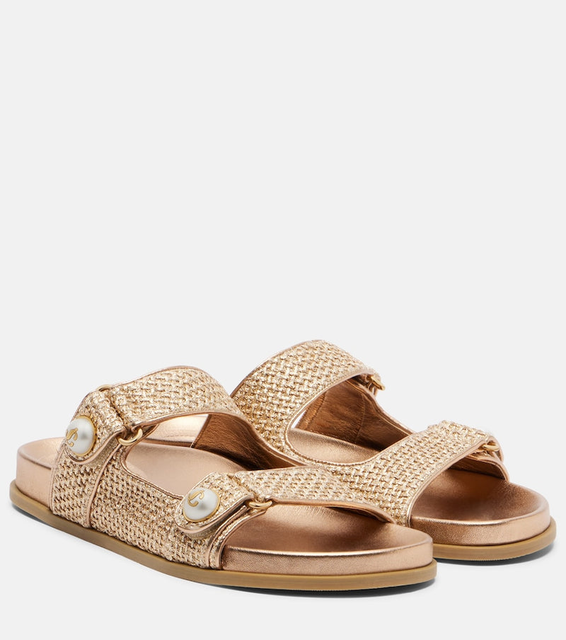 Jimmy Choo Fayence woven sandals